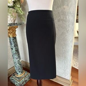 White House Black Market Elegant Black Pencil Skirt